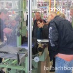 halbachblog : Besichtigung der Halbach Weberei I Wirtschaft erleben 2016
