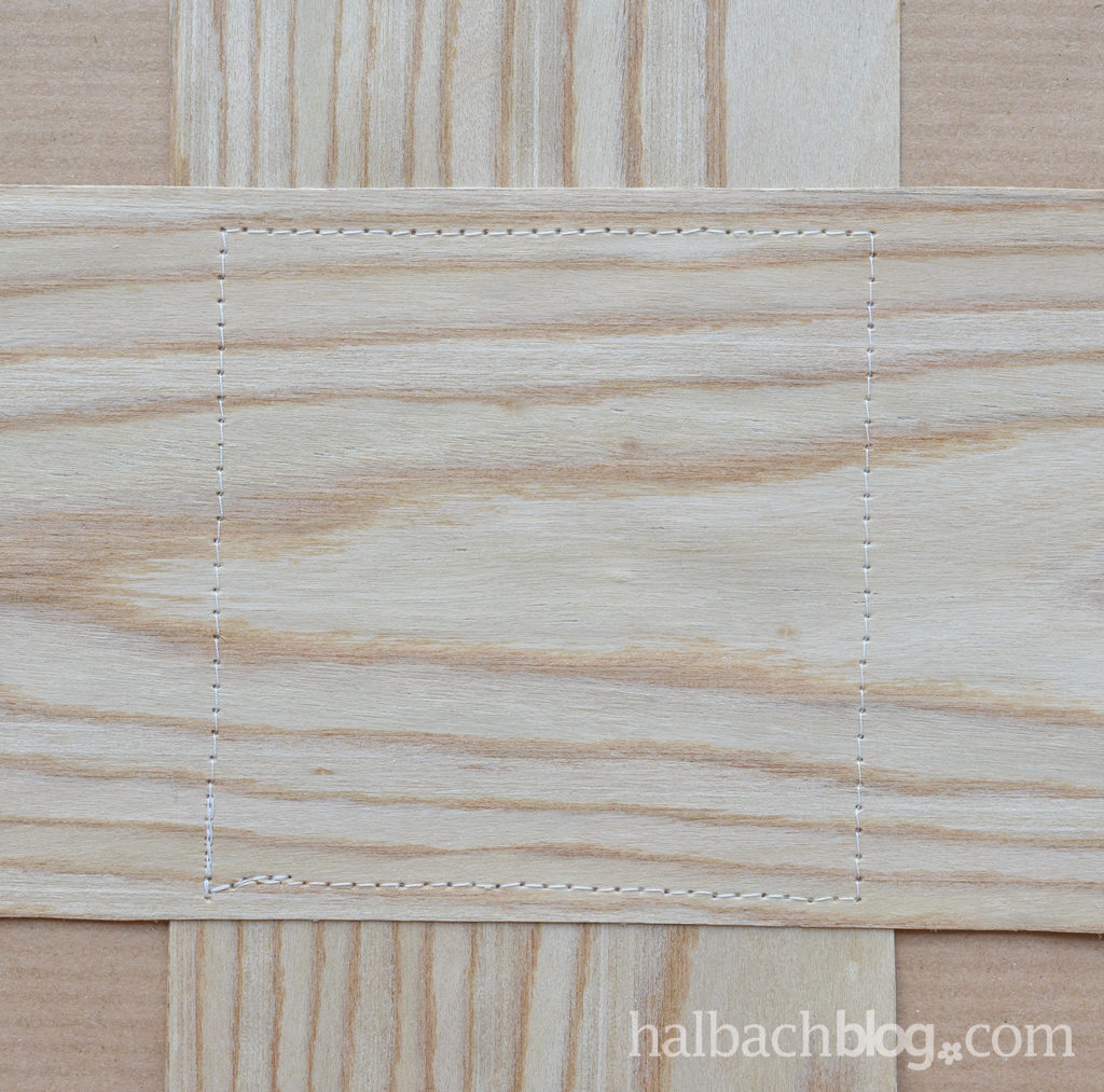 Blumenampel aus Holzfurnier-Stoff - Halbachblog