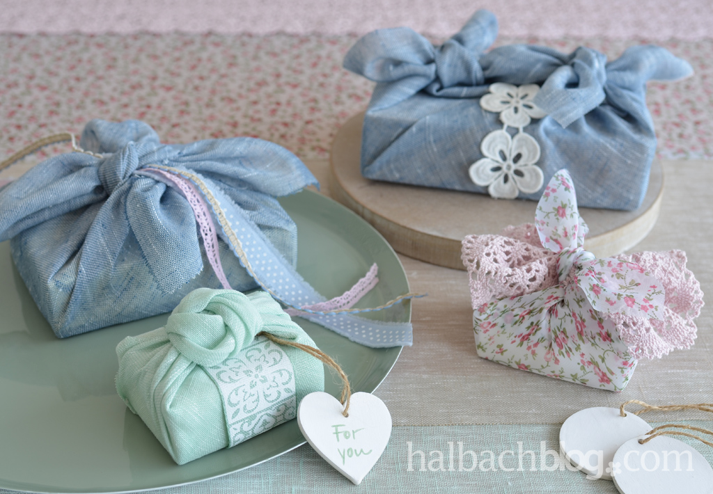 Furoshiki-Style: Geschenke verpacken mit Stoff