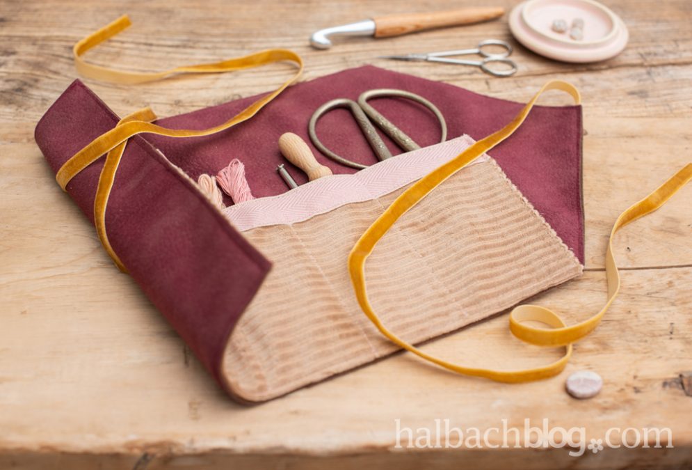 Sew it yourself: Rollmäppchen für DIY-Material