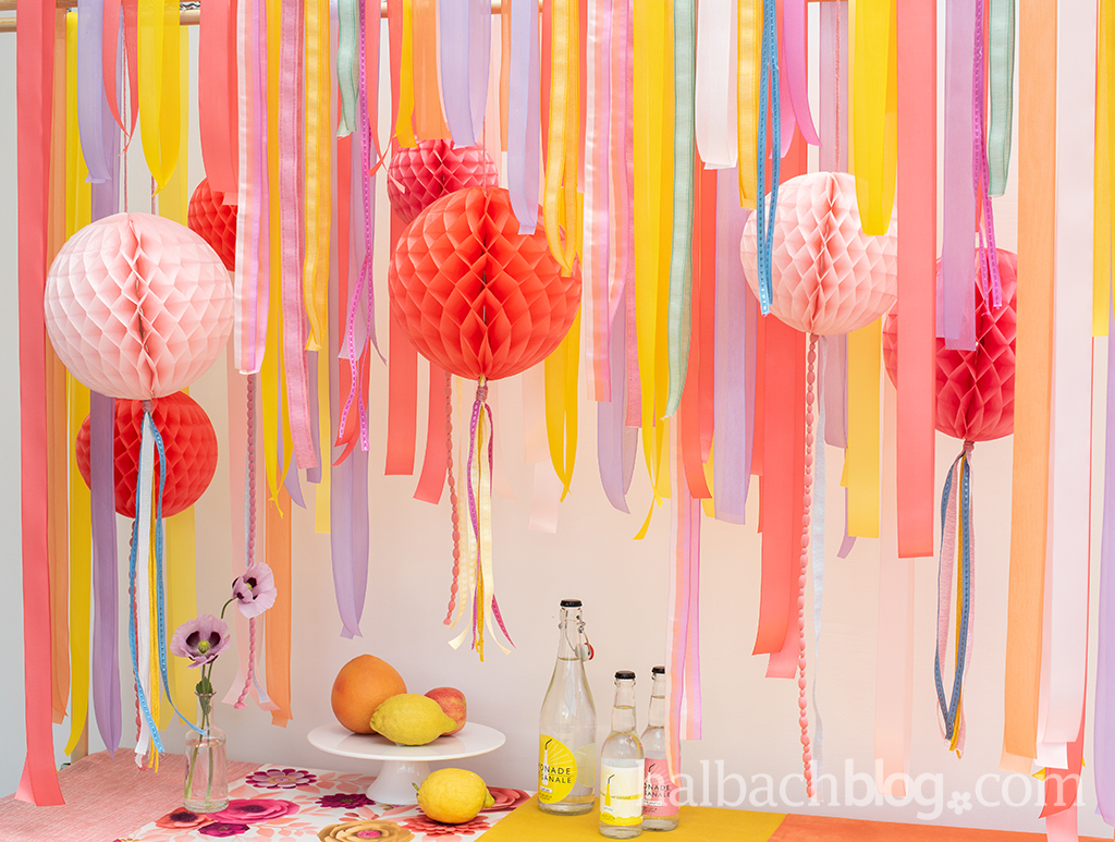 Colour Play: Sommerbunte (Party-) Deko · Halbachblog