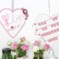 Valentinstags-Ideen mit Papierkordel und Band